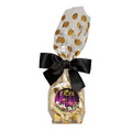 Mug Stuffer Gift Bag w/ Animal Crackers - Gold Dots
